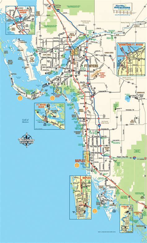 Printable Map Of Fort Myers Florida
